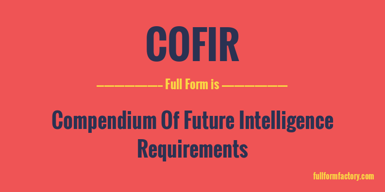 cofir-full-form