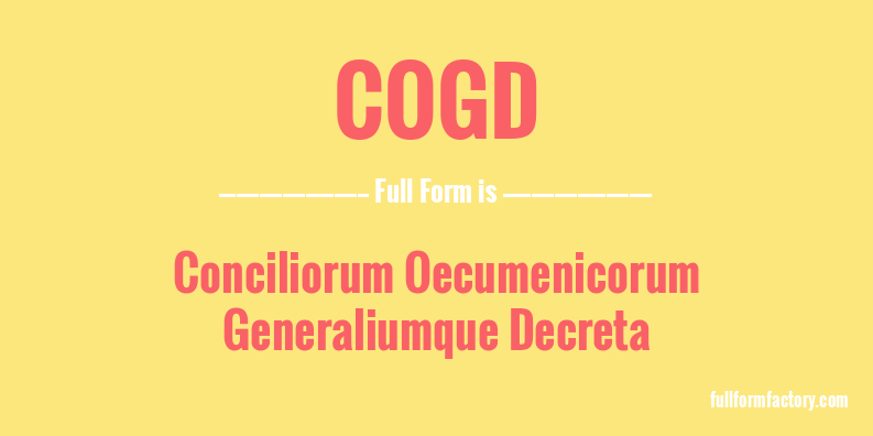 cogd-full-form