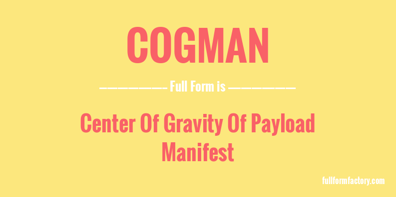 cogman-full-form