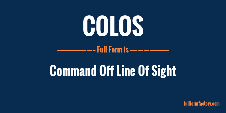 colos-full-form
