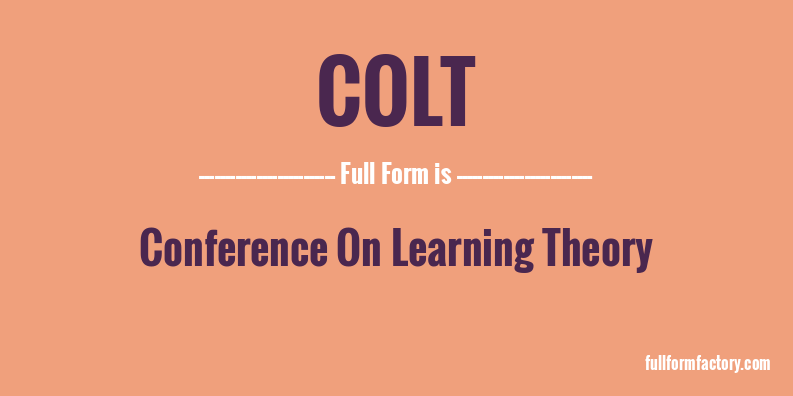 colt-full-form