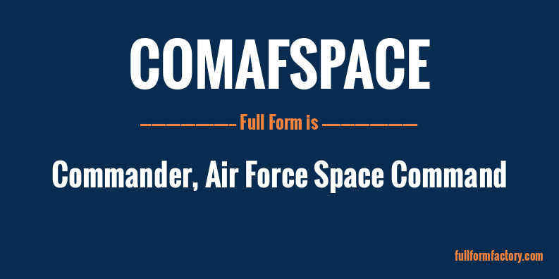 comafspace-full-form