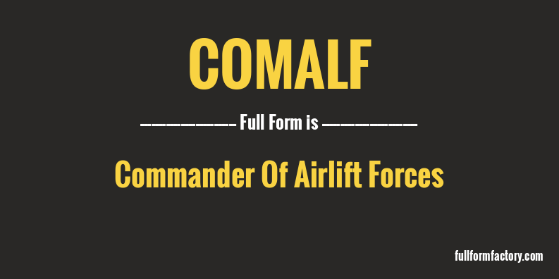 comalf-full-form