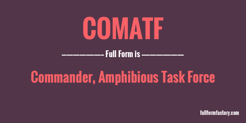 comatf-full-form
