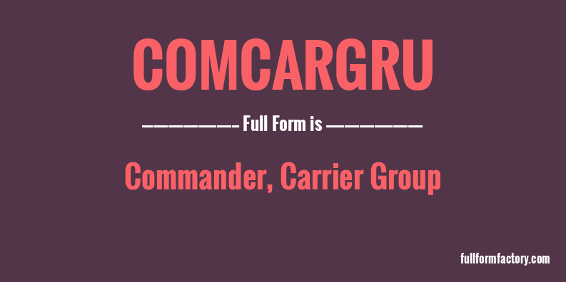 comcargru-full-form