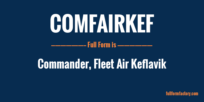 comfairkef-full-form