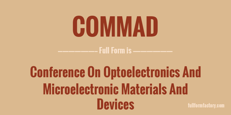 commad-full-form