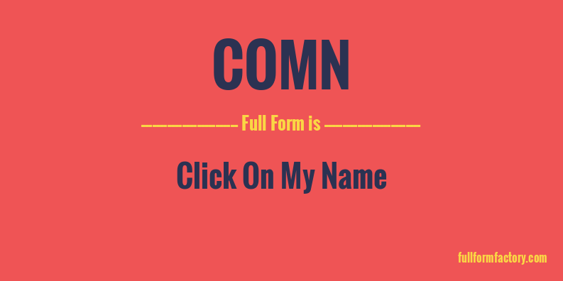 comn-full-form