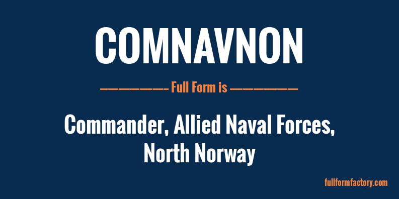 comnavnon-full-form