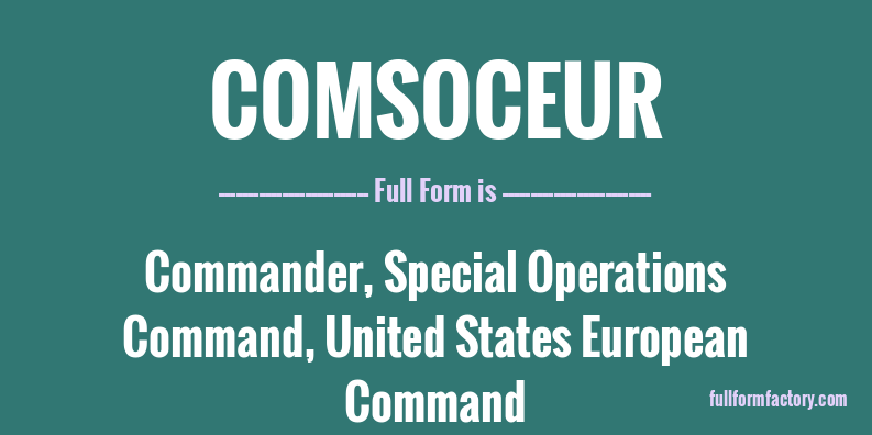 comsoceur-full-form