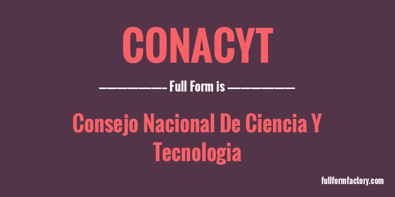 conacyt-full-form