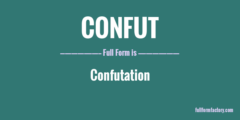 confut-full-form
