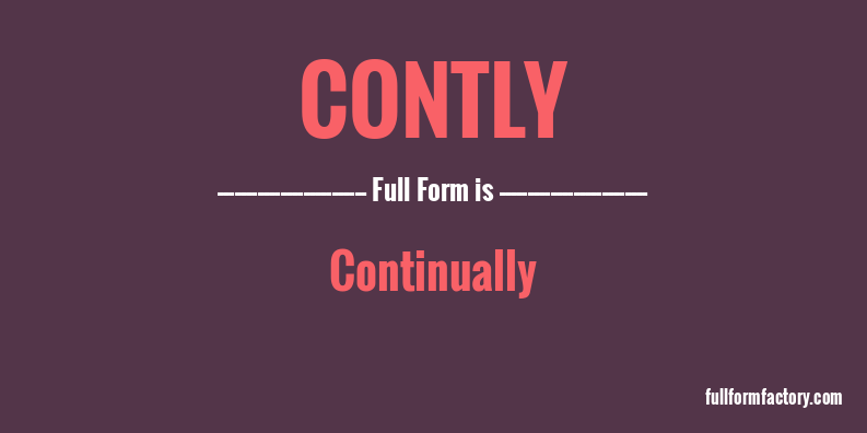 contly-full-form