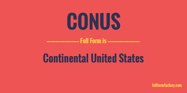 conus-full-form