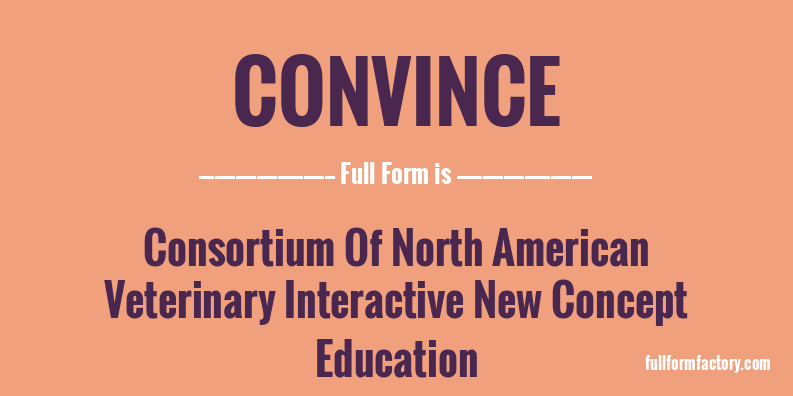 convince-full-form