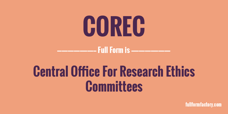 corec-full-form