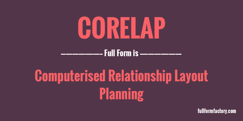 corelap-full-form