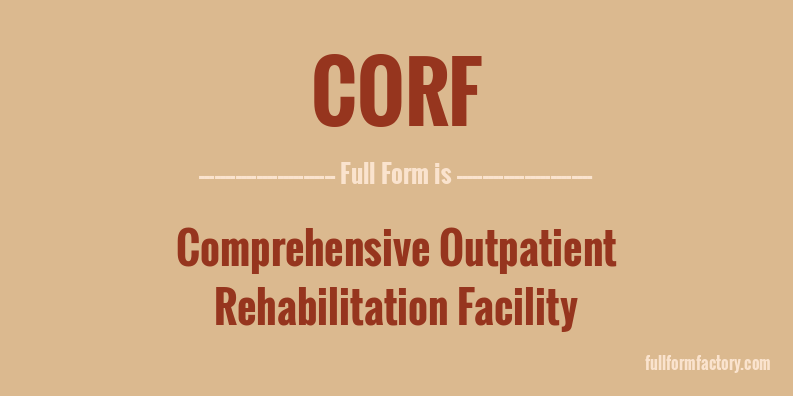 corf-full-form
