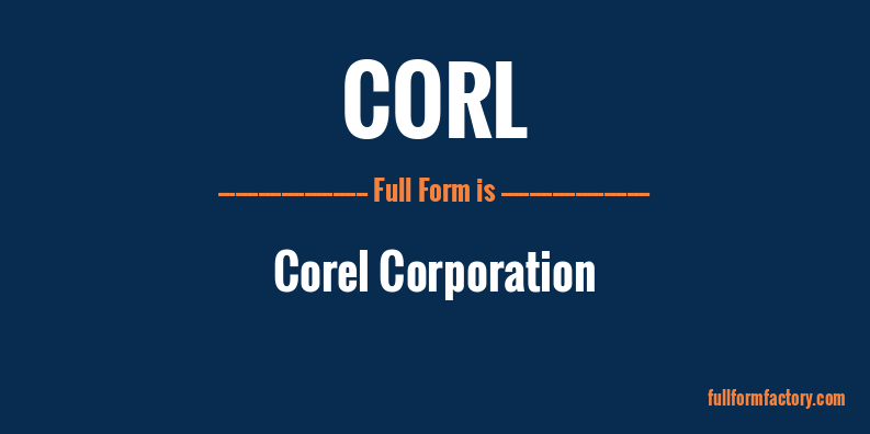 corl-full-form