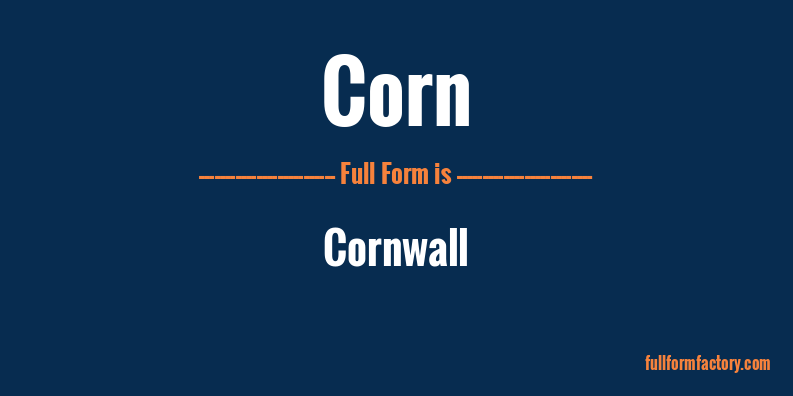 corn-full-form