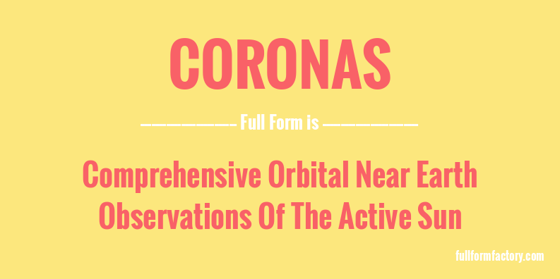 coronas-full-form