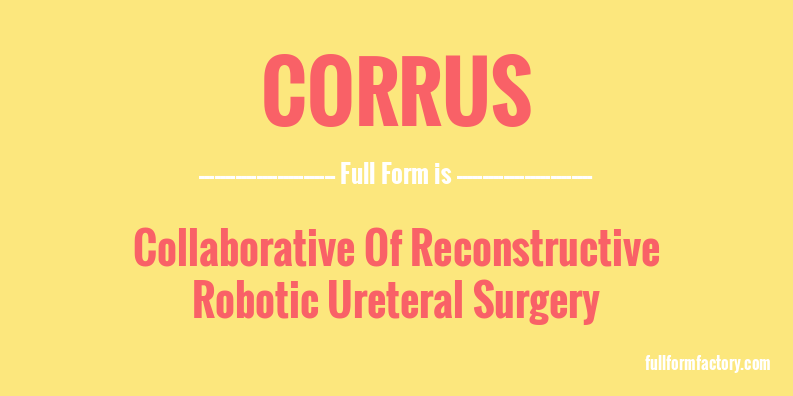 corrus-full-form
