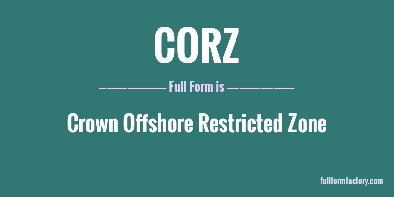 corz-full-form