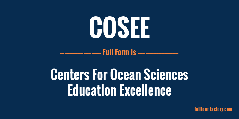 cosee-full-form