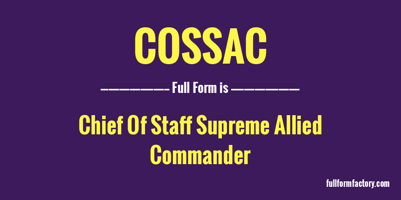 cossac-full-form