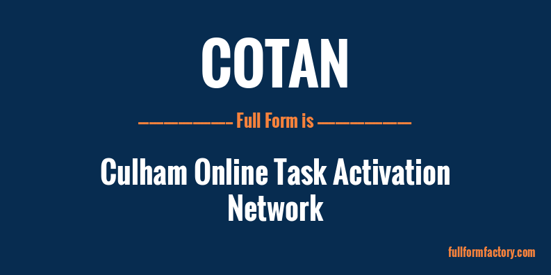 cotan-full-form