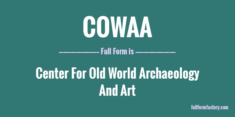 cowaa-full-form