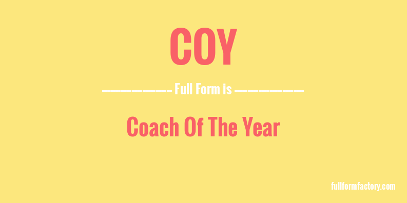 coy-full-form