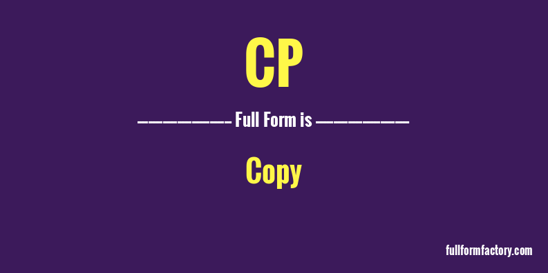 cp-full-form