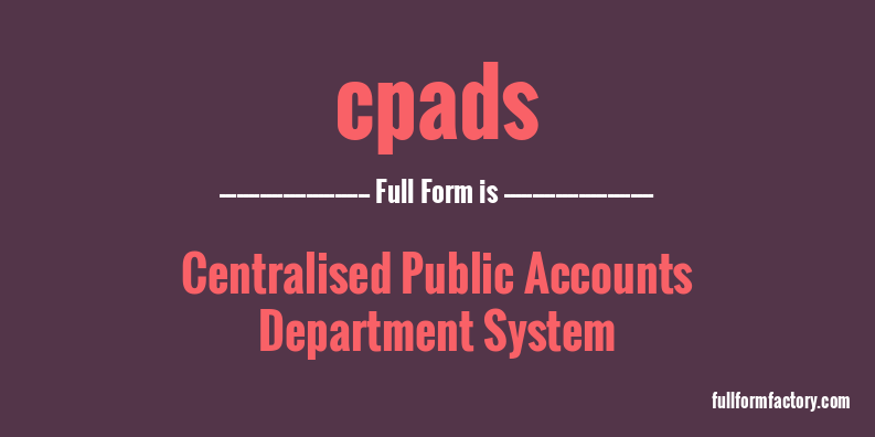 cpads-full-form