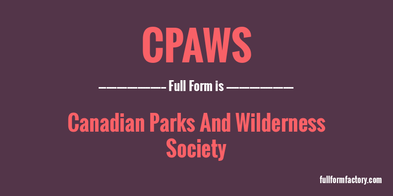 cpaws-full-form