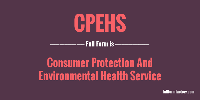 cpehs-full-form