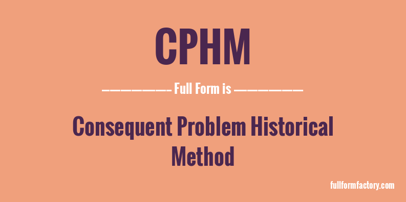 cphm-full-form