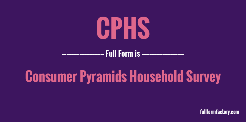 cphs-full-form