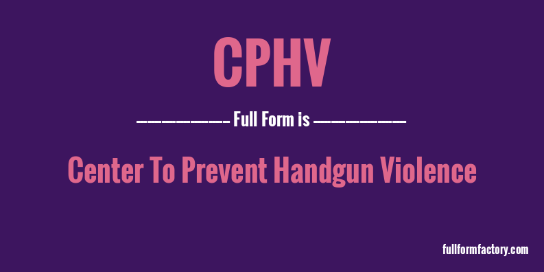 cphv-full-form