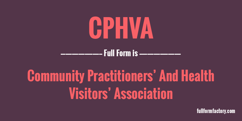 cphva-full-form