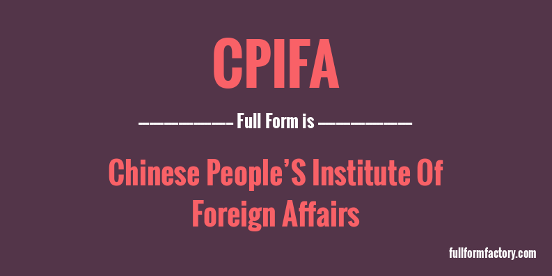 cpifa-full-form