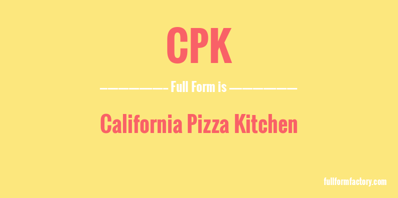 cpk-full-form