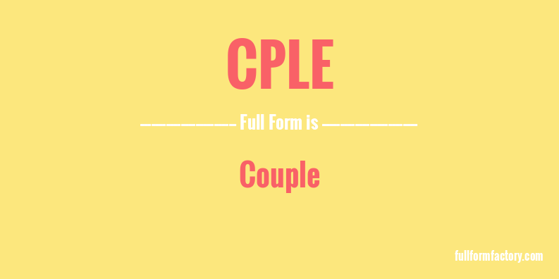 cple-full-form