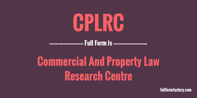 cplrc-full-form