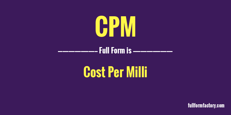 cpm-full-form