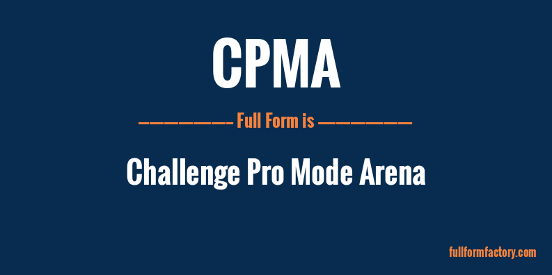 cpma-full-form