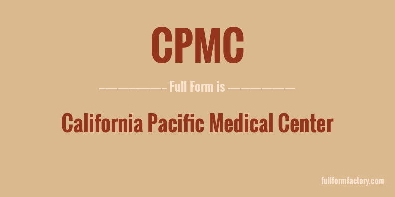 cpmc-full-form