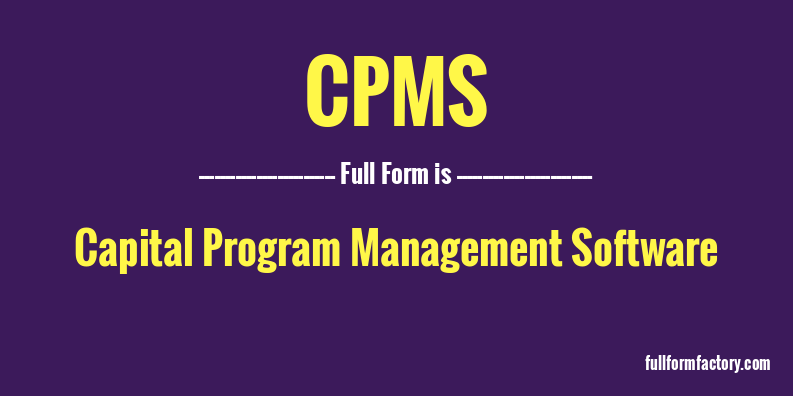 cpms-full-form