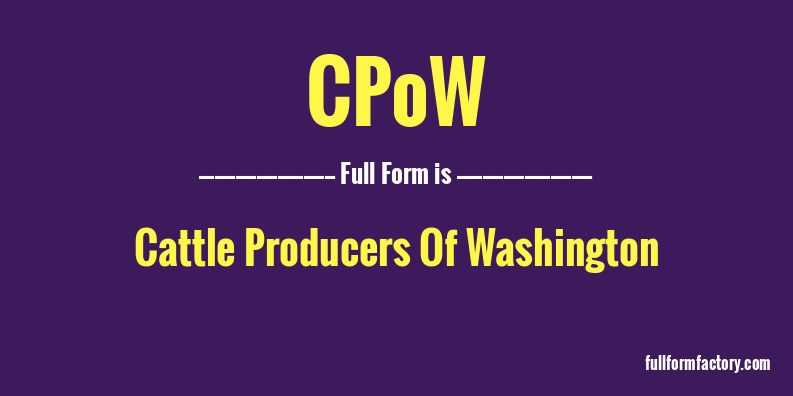 cpow-full-form