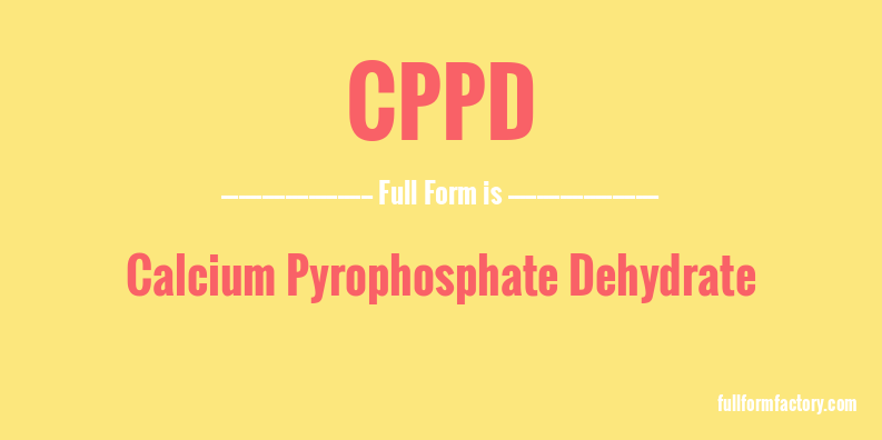 cppd-full-form